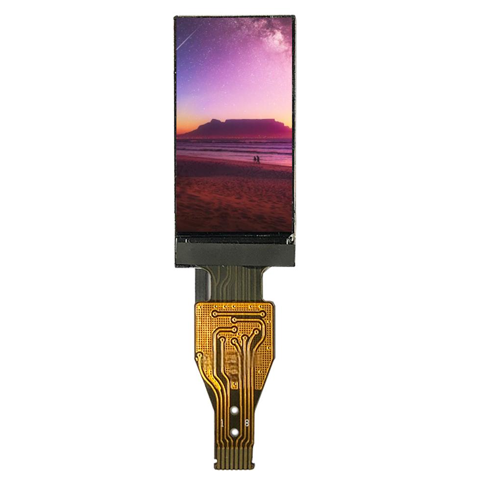 0.96-inch TFT LCD Displays Modules Rectangle Active Area for Watch IPS All View