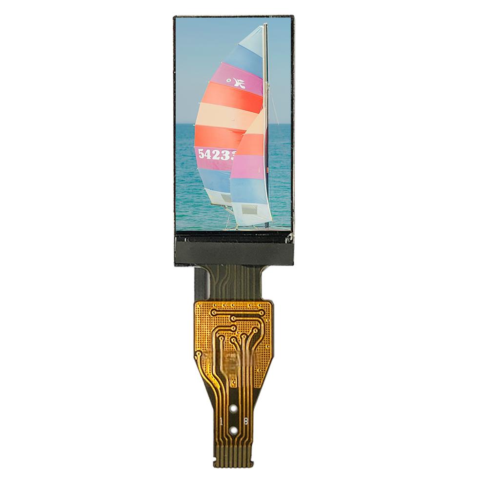 0.96-inch TFT LCD Displays Modules Rectangle Active Area for Watch IPS All View