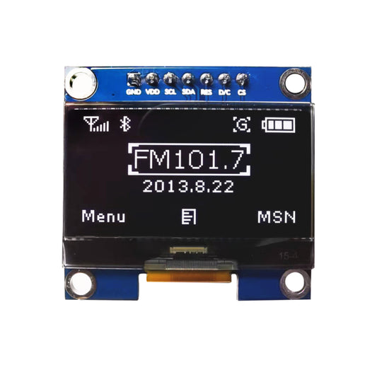1.3-inch 128x64 4-pin OLED Display Module with PCB Controller CH1116 SSD1306, PMOLED